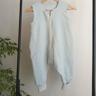 Dvojna gaza/muslin baby blue ORGANIC