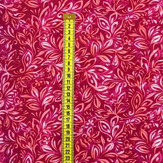 Viskoza RADIANCE Moana dark red digital print