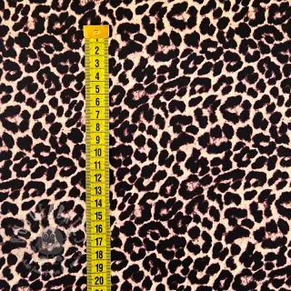 Viskoza SATIN Animal skin digital print