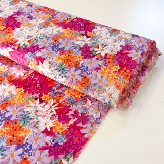 Viskoza RADIANCE Gracia flowers digital print