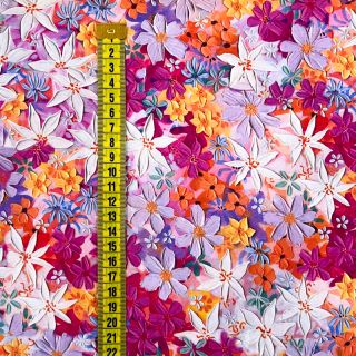 Viskoza RADIANCE Gracia flowers digital print