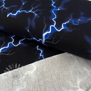 Prevešanka Lightning black digital print