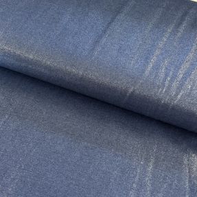 Bavlnená látka JEANS FOIL SILVER