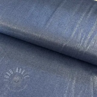 Bombažna tkanina JEANS FOIL SILVER