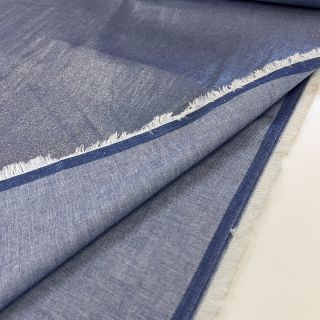 Bombažna tkanina JEANS FOIL SILVER
