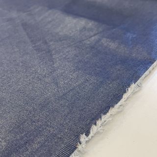 Bombažna tkanina JEANS FOIL SILVER