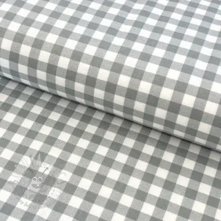 Bombažna tkanina FLANNEL Check sage