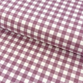 Bavlnená látka FLANNEL Check mauve