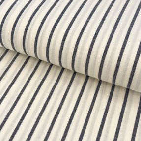 Dvojitá gázovina/mušelín YARN DYED Thin strip navy