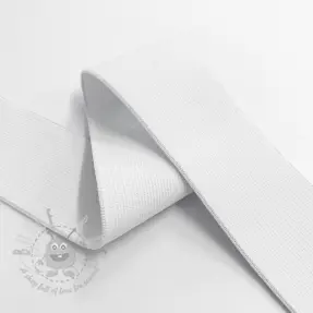Elastika 4 cm white