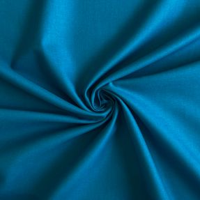 Bombažna tkanina popelin ocean blue
