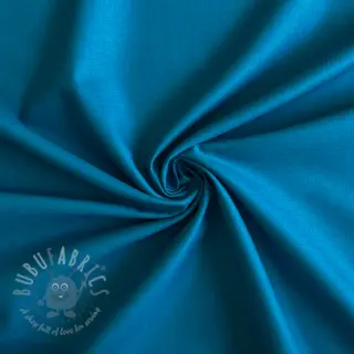 Bombažna tkanina popelin ocean blue
