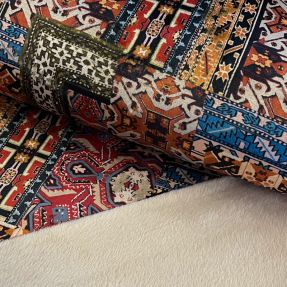 Umetno krzno Missoni digital print