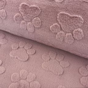 Flis Paw prints powder pink
