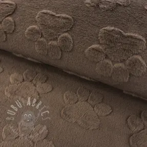 Flis Paw prints brown