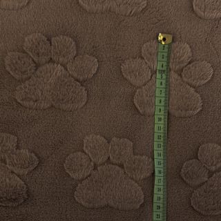 Flis Paw prints brown