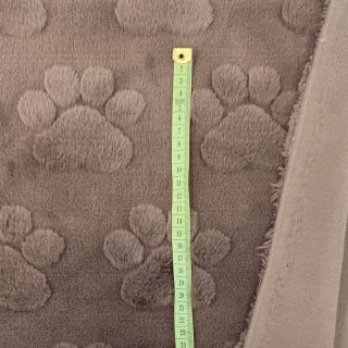 Flis Paw prints taupe