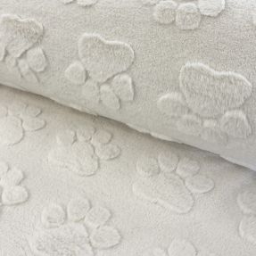 Flis Paw prints ecru