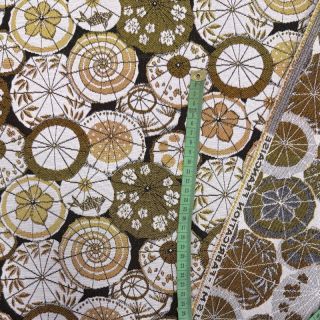 Dekorativna tkanina jacquard Kusmi gold