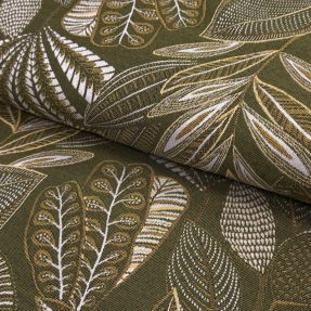 Dekoračná látka jacquard Legende kaki