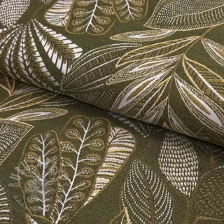 Dekorativno blago jacquard Legende kaki