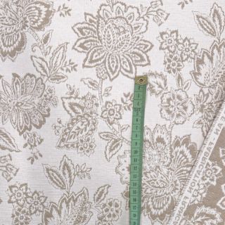 Dekorativna tkanina jacquard Jacobean lin