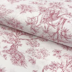 Bombažna tkanina Acajou rouge PERCALE