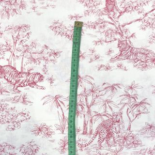 Bombažna tkanina Acajou rouge PERCALE