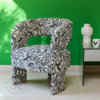 Dekorativno blago jacquard Fortuna blanc