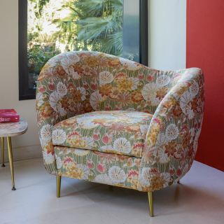 Dekorativna tkanina jacquard Opium allover kaki