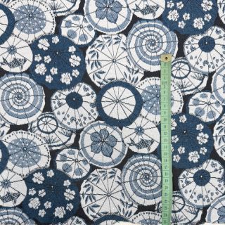 Dekorativno blago jacquard Kusmi bleu