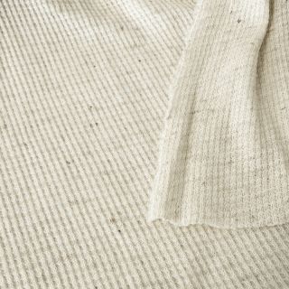 Pletene blago s lanom WAFFLE SIMPLY NATURAL