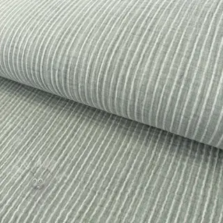 Dvojna gaza/muslin YARN DYED Stripes old green