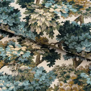 Dekorativno blago jacquard Aubusson emeraude
