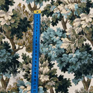 Dekorativno blago jacquard Aubusson emeraude