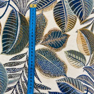 Dekorativno blago jacquard Cacao allover bleu