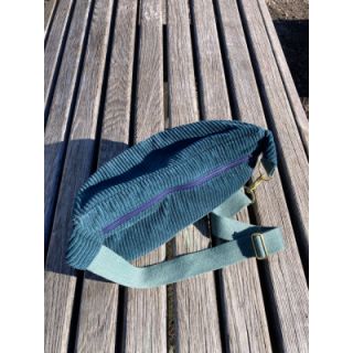 Bombažni trak 4 cm dark old green