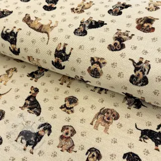 Dekorativno blago GOBELIN PREMIUM Little dachshund play
