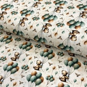 Pletenina Bollie balloons design B digital print