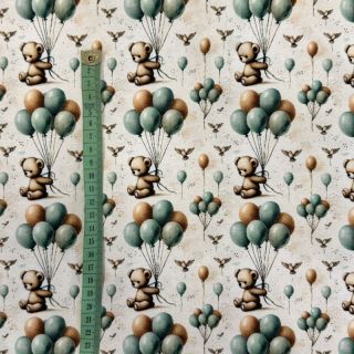 Pletenina Bollie balloons design B digital print