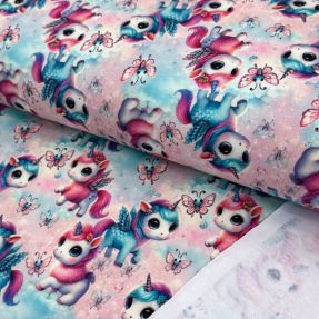 Tkanina za trenirke Happy horse design C digital print