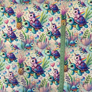 Prevešanka Pretty unicorns design C digital print