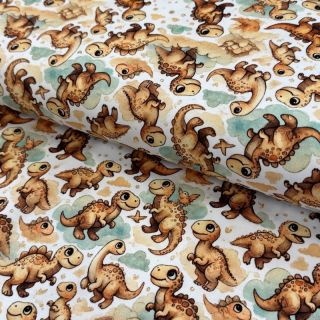 Pletenina Dex the dino design B digital print