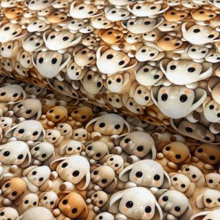 Pletenina Sweet Ollie design C digital print