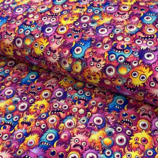 Pletivo Funny faces design B digital print