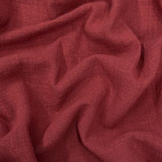 Bombažna tkanina SLUB WASHED wine red
