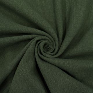 Bombažna tkanina SLUB WASHED army green