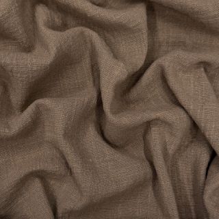 Bombažna tkanina SLUB WASHED taupe
