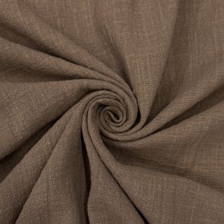 Bombažna tkanina SLUB WASHED taupe