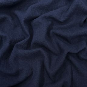 Bombažna tkanina SLUB WASHED navy